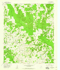 CALVARY, TX HISTORICAL MAP GEOPDF 7.5X7.
