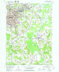 JAMESTOWN, NY HISTORICAL MAP GEOPDF 7.5X
