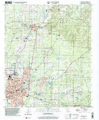 MAGNOLIA, AR HISTORICAL MAP GEOPDF 7.5X7