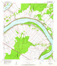 CARVILLE, LA HISTORICAL MAP GEOPDF 7.5X7