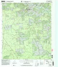 KENNARD, TX HISTORICAL MAP GEOPDF 7.5X7.