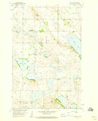 BALTA SE, ND HISTORICAL MAP GEOPDF 7.5X7