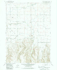 STRICKER BUTTE, ID HISTORICAL MAP GEOPDF
