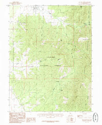 OAK CITY SOUTH, UT HISTORICAL MAP GEOPDF