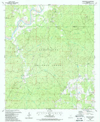 HOMOCHITTO, MS HISTORICAL MAP GEOPDF 7.5