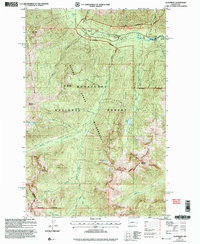 JACK RIDGE, WA HISTORICAL MAP GEOPDF 7.5