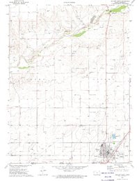 ELKHART NORTH, KS HISTORICAL MAP GEOPDF