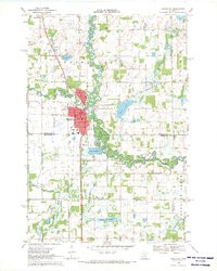 PRINCETON, MN HISTORICAL MAP GEOPDF 7.5X