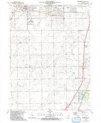 FRANKFORT, IL HISTORICAL MAP GEOPDF 7.5X