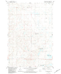 STREETER FLATS, ND HISTORICAL MAP GEOPDF