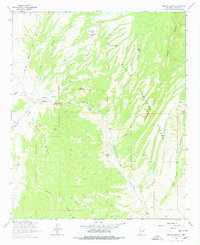 MONTOYA BUTTE, NM HISTORICAL MAP GEOPDF