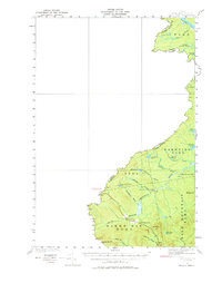 SANDY BAY, ME HISTORICAL MAP GEOPDF 15X1