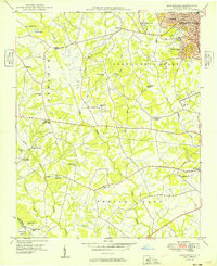 KANNAPOLIS, NC HISTORICAL MAP GEOPDF 7.5