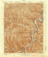 CLARINGTON, OH-WV HISTORICAL MAP GEOPDF