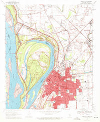 GREENVILLE, MS-AR HISTORICAL MAP GEOPDF