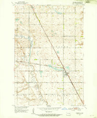 PINGREE, ND HISTORICAL MAP GEOPDF 7.5X7.