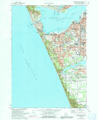 MUSKEGON WEST, MI HISTORICAL MAP GEOPDF