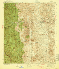 HILLSBORO, NM HISTORICAL MAP GEOPDF 15X1