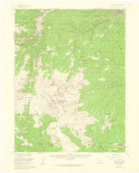 GEORGETOWN, CO HISTORICAL MAP GEOPDF 15X