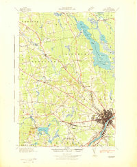 BANGOR, ME HISTORICAL MAP GEOPDF 15X15 G