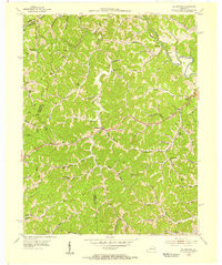 OIL SPRINGS, KY HISTORICAL MAP GEOPDF 7.