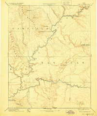 ESCALANTE E, UT-AZ HISTORICAL MAP GEOPDF
