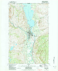 OROVILLE, WA HISTORICAL MAP GEOPDF 7.5X7