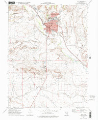 PRICE, UT HISTORICAL MAP GEOPDF 7.5X7.5