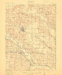 PELLA, IA HISTORICAL MAP GEOPDF 15X15 GR