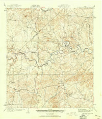 SMITHSON VALLEY, TX HISTORICAL MAP GEOPD