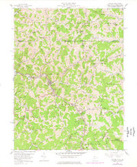 HUNDRED, WV-PA HISTORICAL MAP GEOPDF 7.5