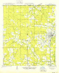 KENTWOOD, LA-MS HISTORICAL MAP GEOPDF 7.