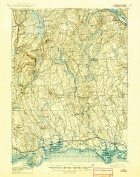 GUILFORD, CT HISTORICAL MAP GEOPDF 15X15
