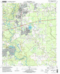 DENHAM SPRINGS, LA HISTORICAL MAP GEOPDF
