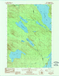 DUCK LAKE, ME HISTORICAL MAP GEOPDF 7.5X