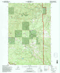 FROST MOUNTAIN, WA HISTORICAL MAP GEOPDF
