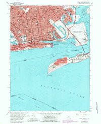 CONEY ISLAND, NY-NJ HISTORICAL MAP GEOPD