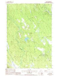WAITE, ME HISTORICAL MAP GEOPDF 7.5X7.5
