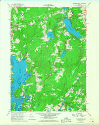WALDOBORO EAST, ME HISTORICAL MAP GEOPDF