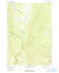 WARREN, VT HISTORICAL MAP GEOPDF 7.5X7.5