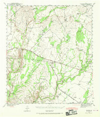 STANDART, TX HISTORICAL MAP GEOPDF 15X15