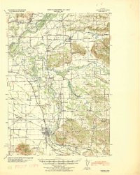 LEBANON, OR HISTORICAL MAP GEOPDF 15X15