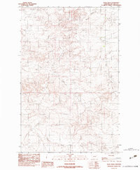ROCK CREEK, MT HISTORICAL MAP GEOPDF 7.5