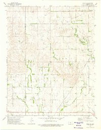 ZENDA SE, KS HISTORICAL MAP GEOPDF 7.5X7