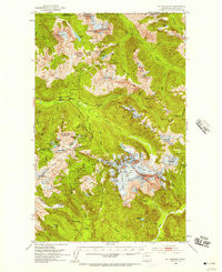 MOUNT SHUKSAN, WA HISTORICAL MAP GEOPDF