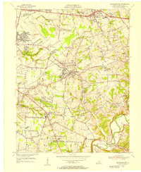 JEFFERSONTOWN, KY HISTORICAL MAP GEOPDF