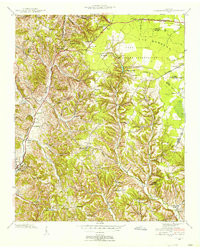 LYNCHBURG EAST, TN HISTORICAL MAP GEOPDF