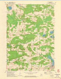 IOLA, WI HISTORICAL MAP GEOPDF 7.5X7.5 G