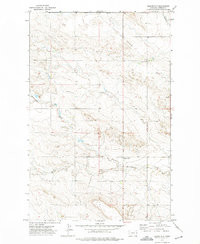 BLOOMFIELD, MT HISTORICAL MAP GEOPDF 7.5