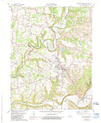 MOUNT WASHINGTON, KY HISTORICAL MAP GEOP